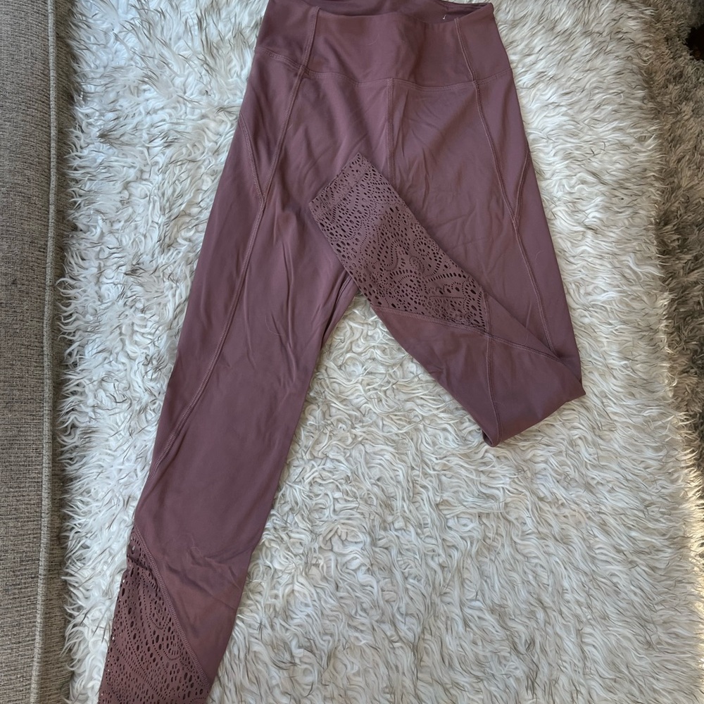 Pink High-Rise Athletic Leggings